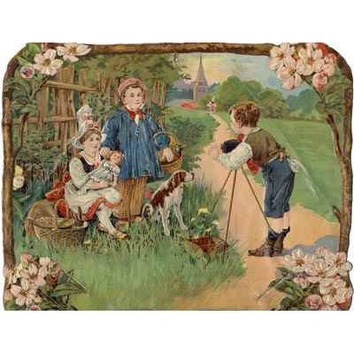 Carte chromolithographiée