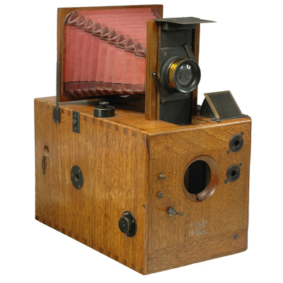 Bruns detective camera vers 1893. «Christian bruns»